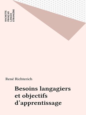 cover image of Besoins langagiers et objectifs d'apprentissage